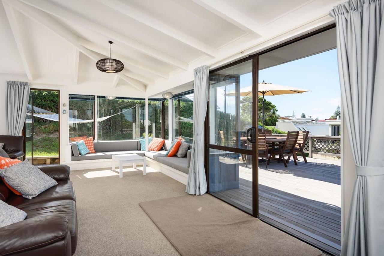 The Blue Beach House Mount Maunganui Eksteriør billede