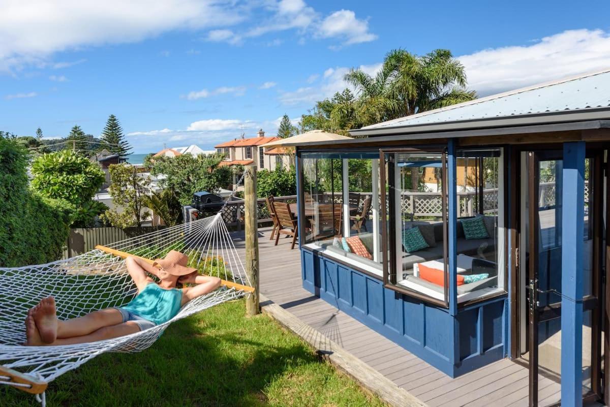 The Blue Beach House Mount Maunganui Eksteriør billede