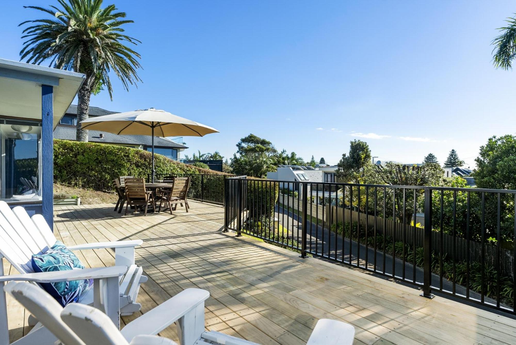 The Blue Beach House Mount Maunganui Eksteriør billede