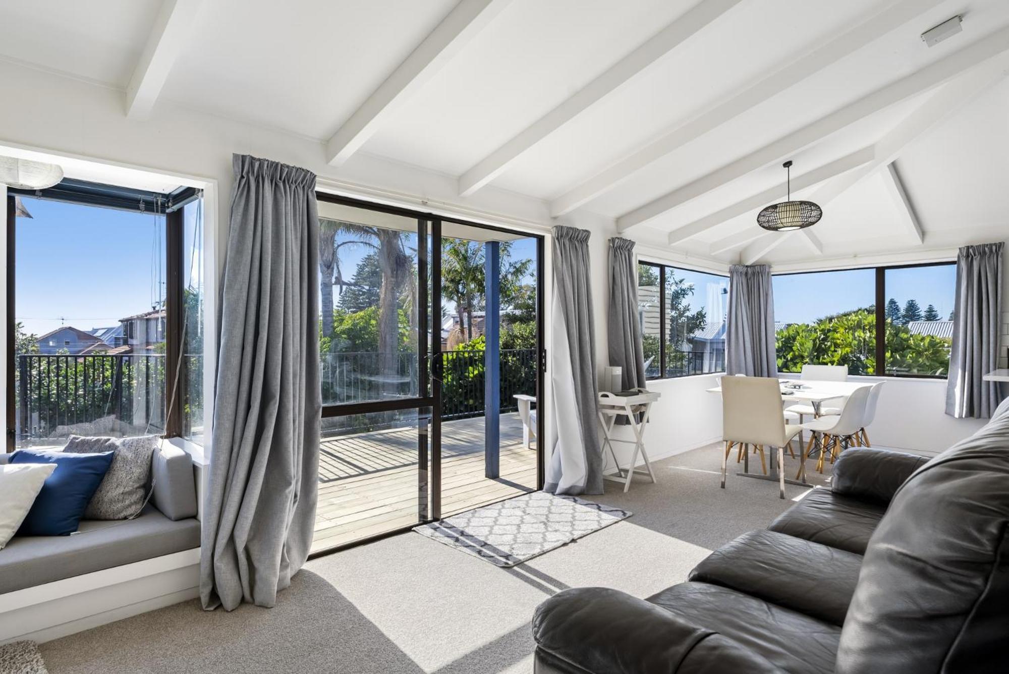 The Blue Beach House Mount Maunganui Eksteriør billede